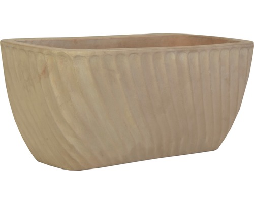 Lafiora plantenbak 45x24x21 cm terra chocolade