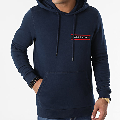 Sweat Capuche Xander 12218266 Bleu Marine