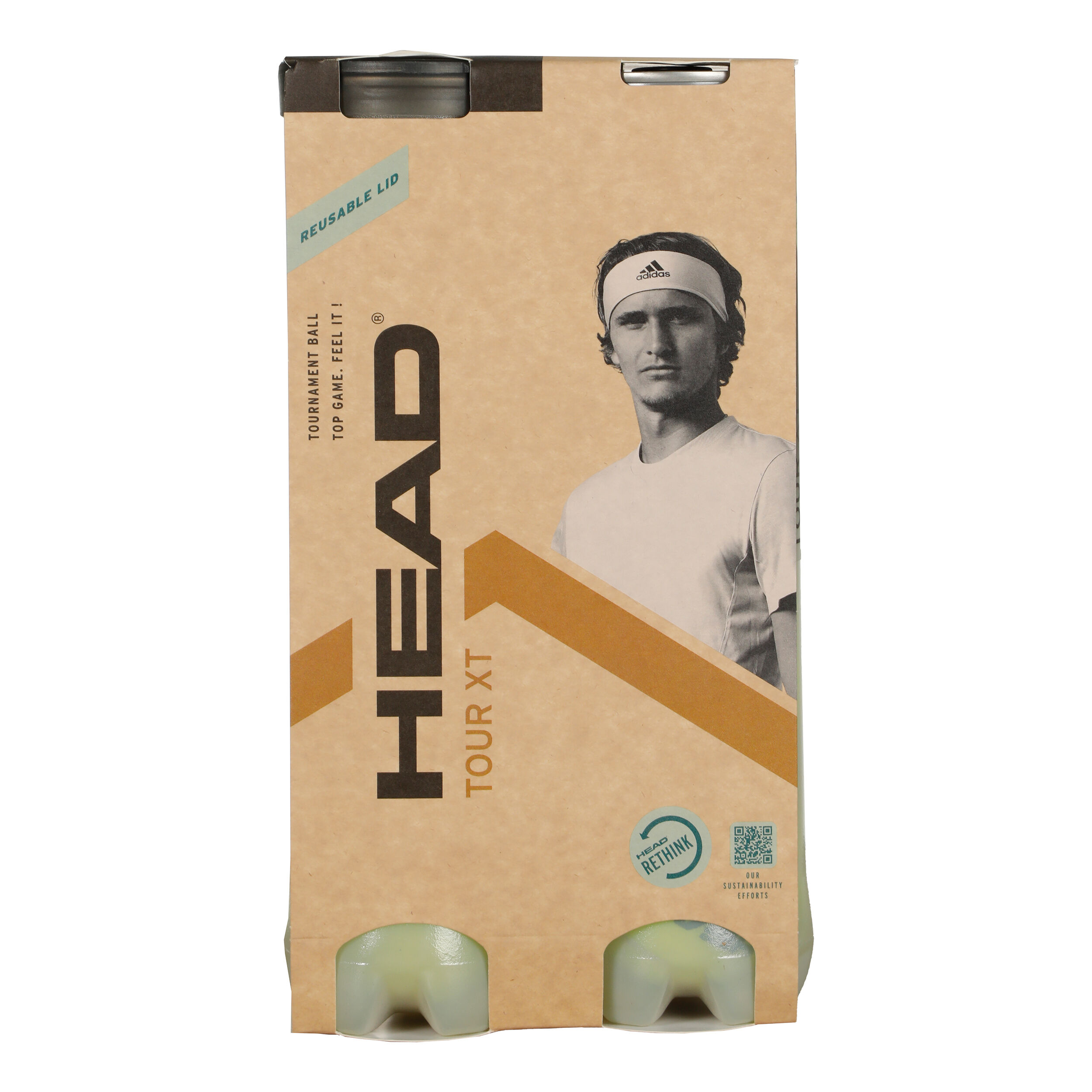 HEAD Tour XT 2 Tubes De 4