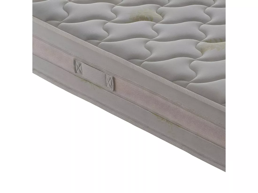 Matelas en Mousse Viscoélastique - 5 Cm De Mousse - 9 Zones De Confort - Hauteur 25 Cm 140x190 cm
