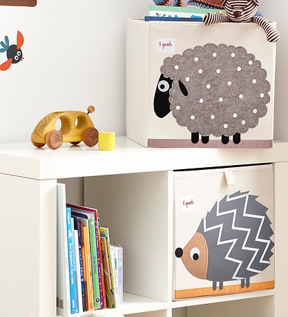 3 Sprouts Aufbewahrungsbox - 33x33x33 - Schaf