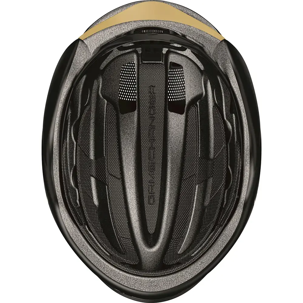 Abus Gamechanger 2.0 Race Fietshelm Zwart/Goud Wit