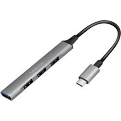Slim Hub USB 3.2 Gen 1, 4 ports, boîtier aluminium