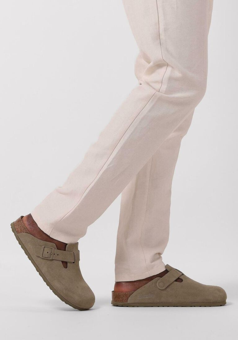 BIRKENSTOCK groene birkenstock pantoffels boston heren