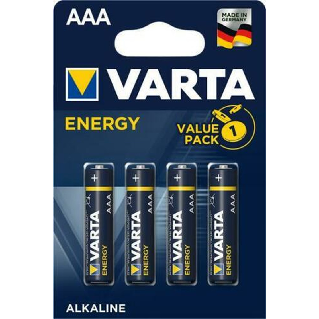 VARTA LR03\/AAA Energy Alkaline 4 Batterien