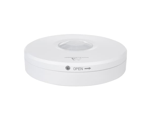 Maclean MCE293 flat infrarød bevegelsessensor IP65 for utendørs bruk, rekkevidde 8m, maks. belastning 2000W