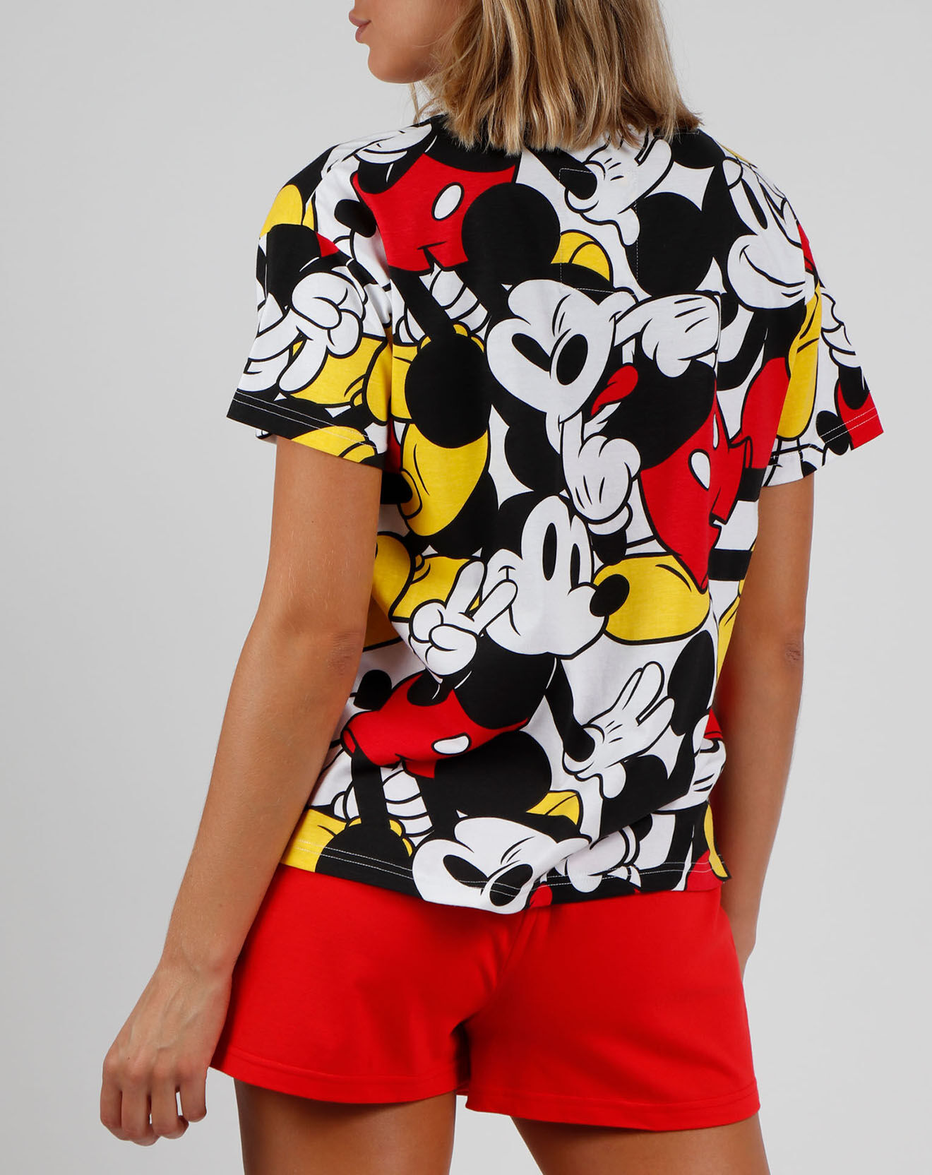 28 Pyjama T-Shirt & Short rouge