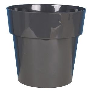 POT CERAMIQUE D.13CM GRIS 0.9L