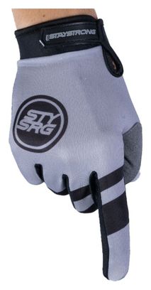 Paire de Gants Enfant Stay Strong Chevron Gris