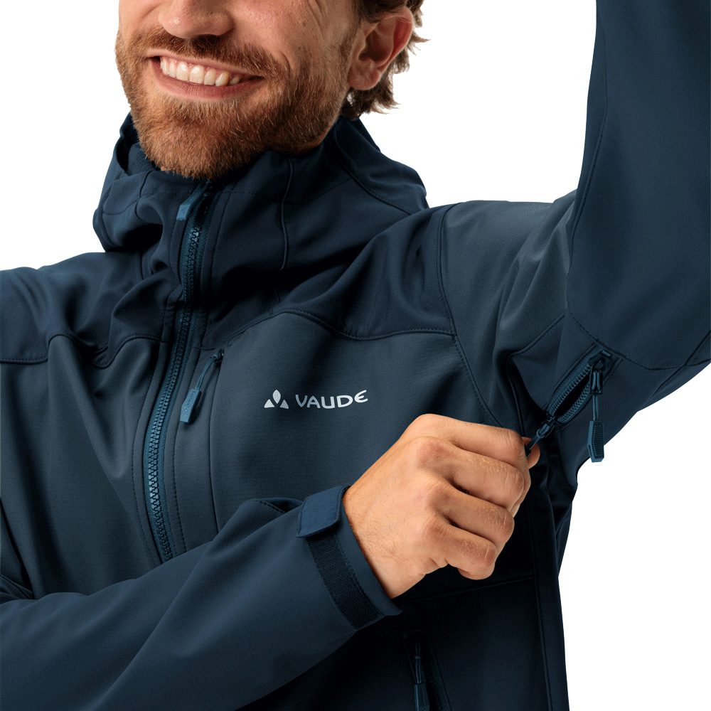 VAUDE Roccia II Softshelljacke Herren dark sea uni
