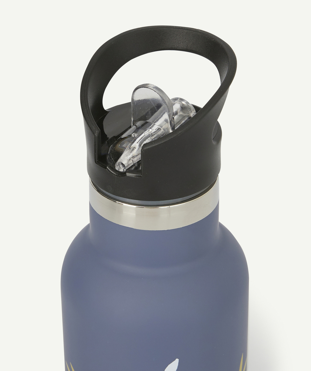 FRESKGOURDE BLEUE MOTIFS GIRAFES 350ML ENFANT