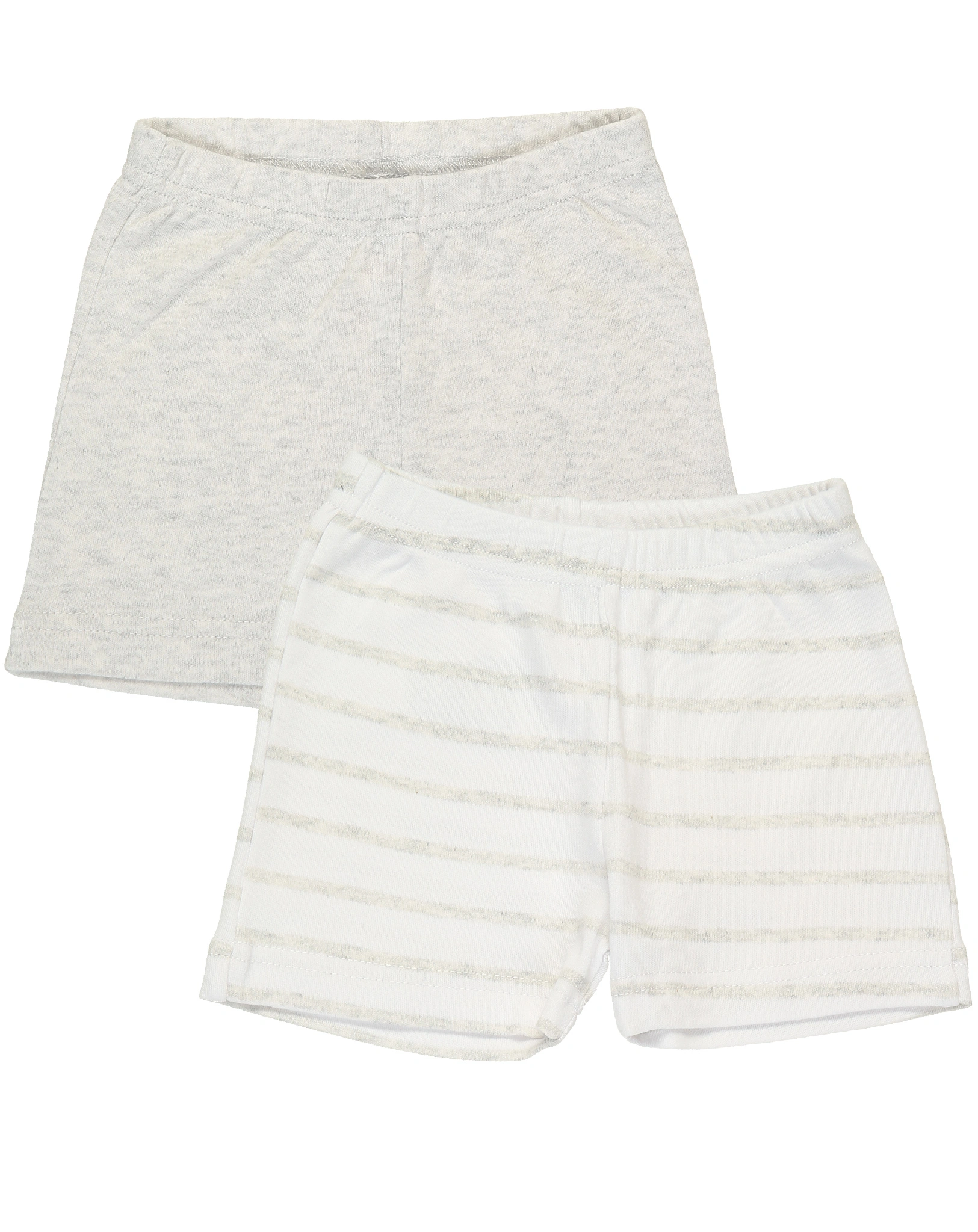 Shorts ZEBRA & LÖWE 2er-Pack in grau