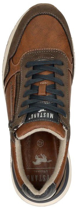 Mustang Veterschoenen Laag cognac