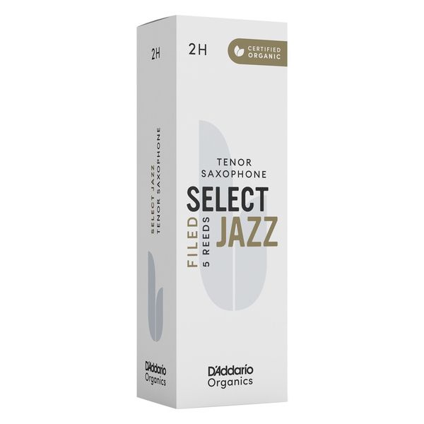 DAddario Woodwinds Organic Sel. Jazz Filed TEN 2H