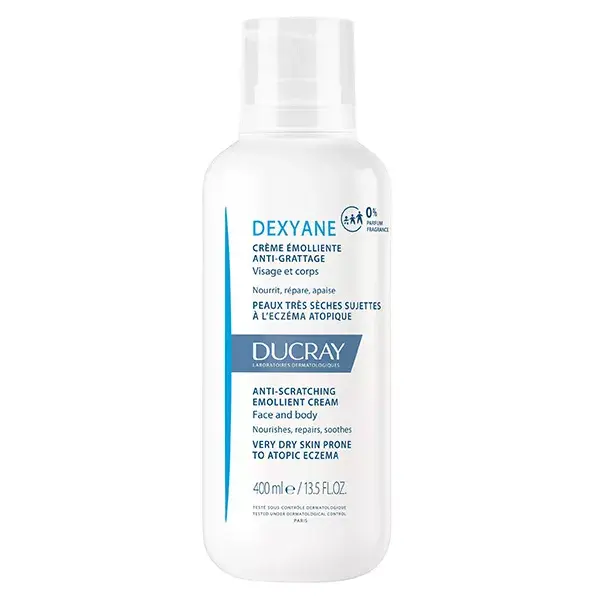 Ducray Dexyane Crème Émolliente Anti-Grattage 400ml