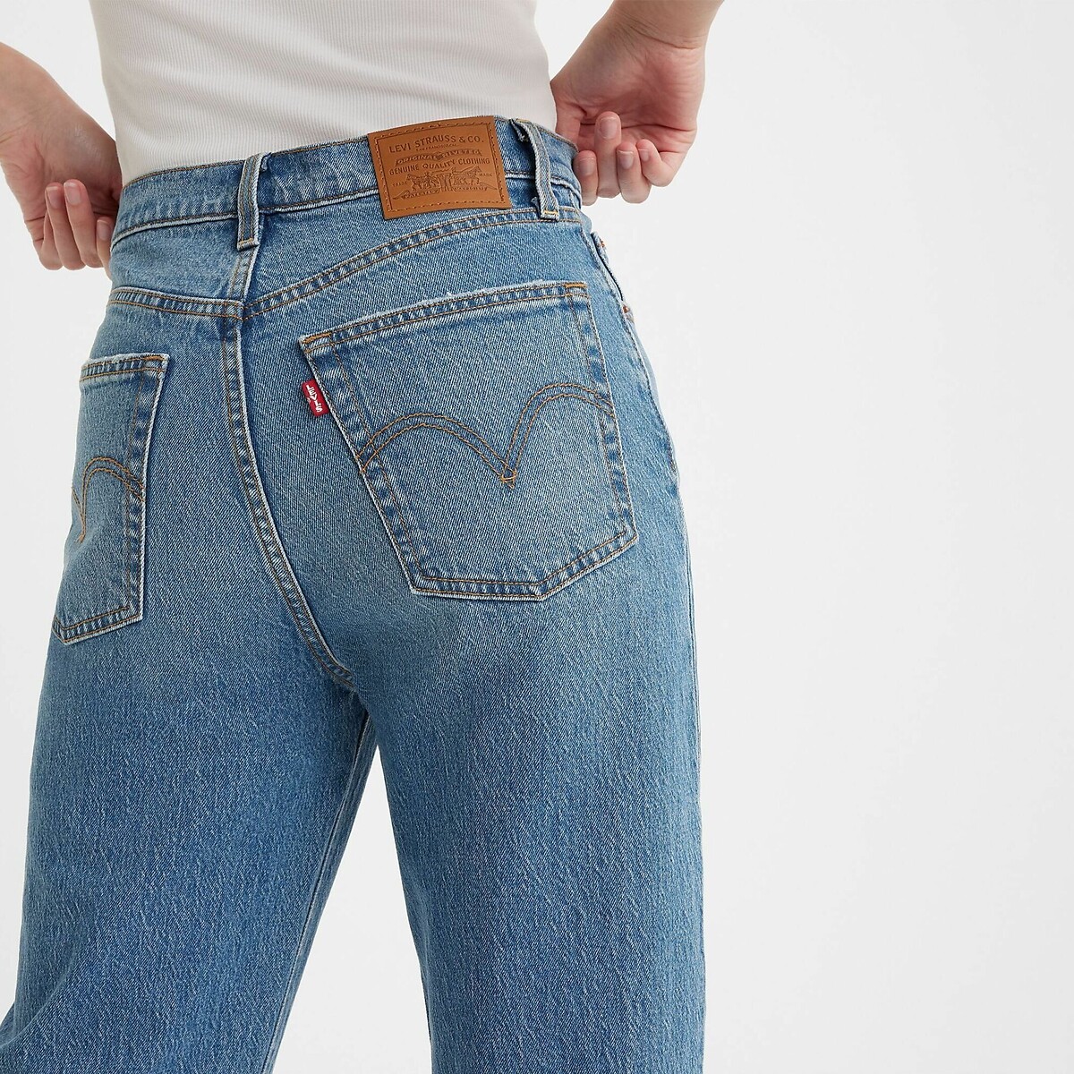 Calça jeans Levi's Ribcage Full Length