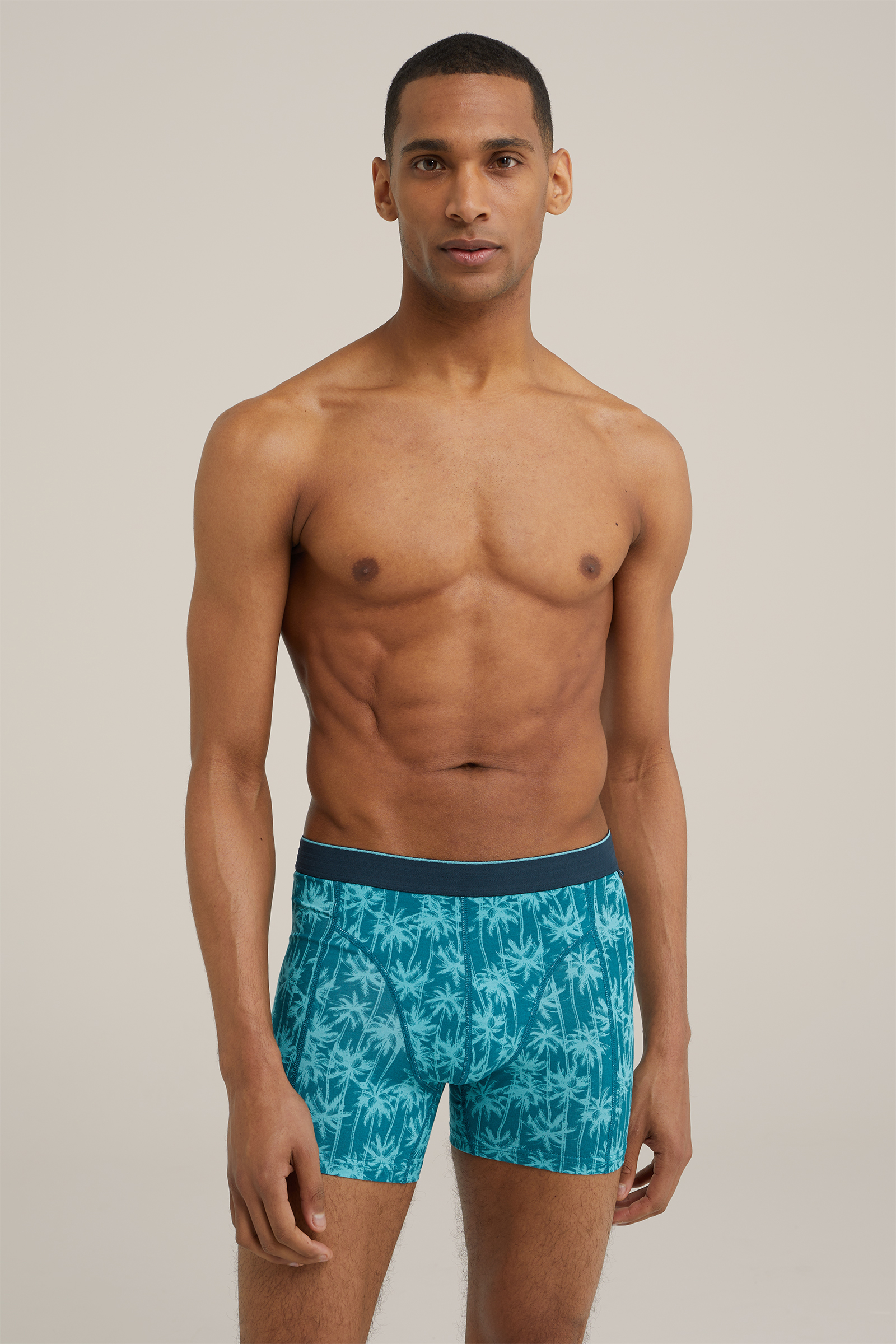 boxershort met dessin WE Fashion Petrol