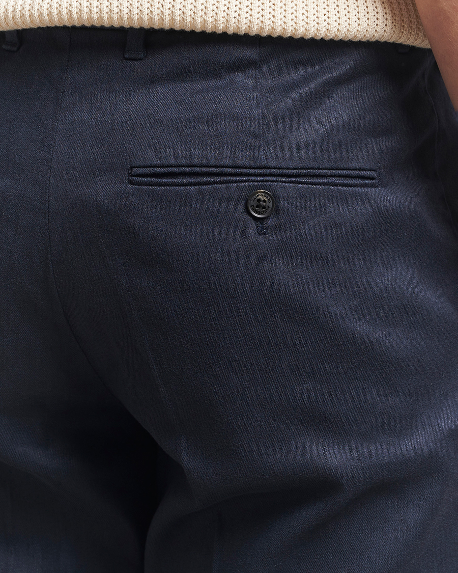 J.Lindeberg Lois Linen Stretch Pants Navy