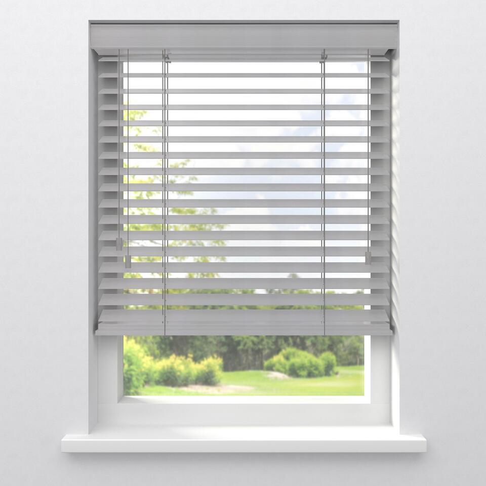 Fenstr Bamboe Jaloezie Tijl Wit 65mm