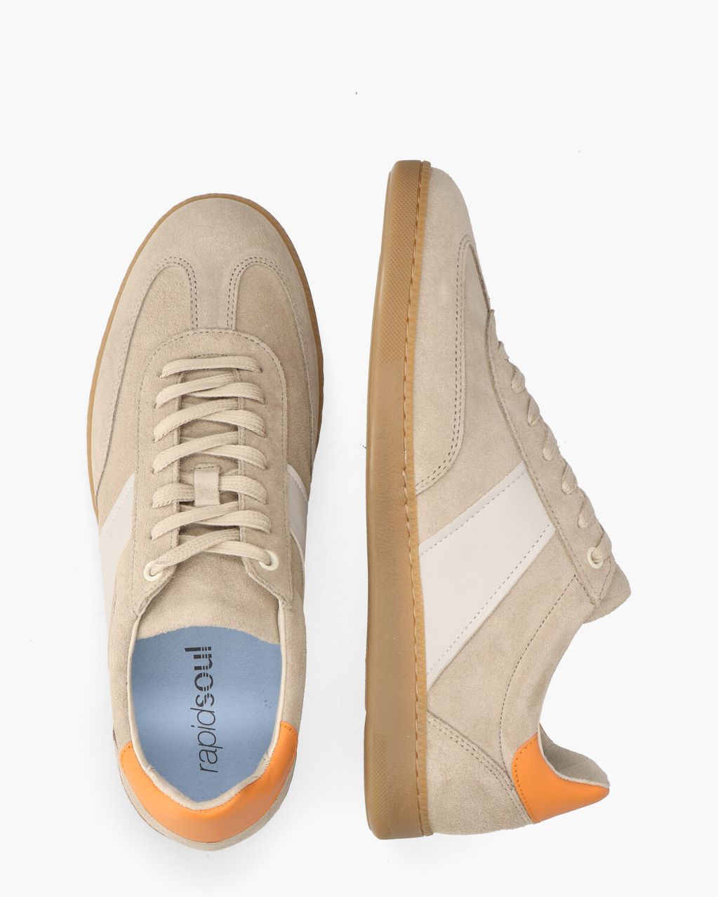 Rapid Soul Willy Beige Herensneakers