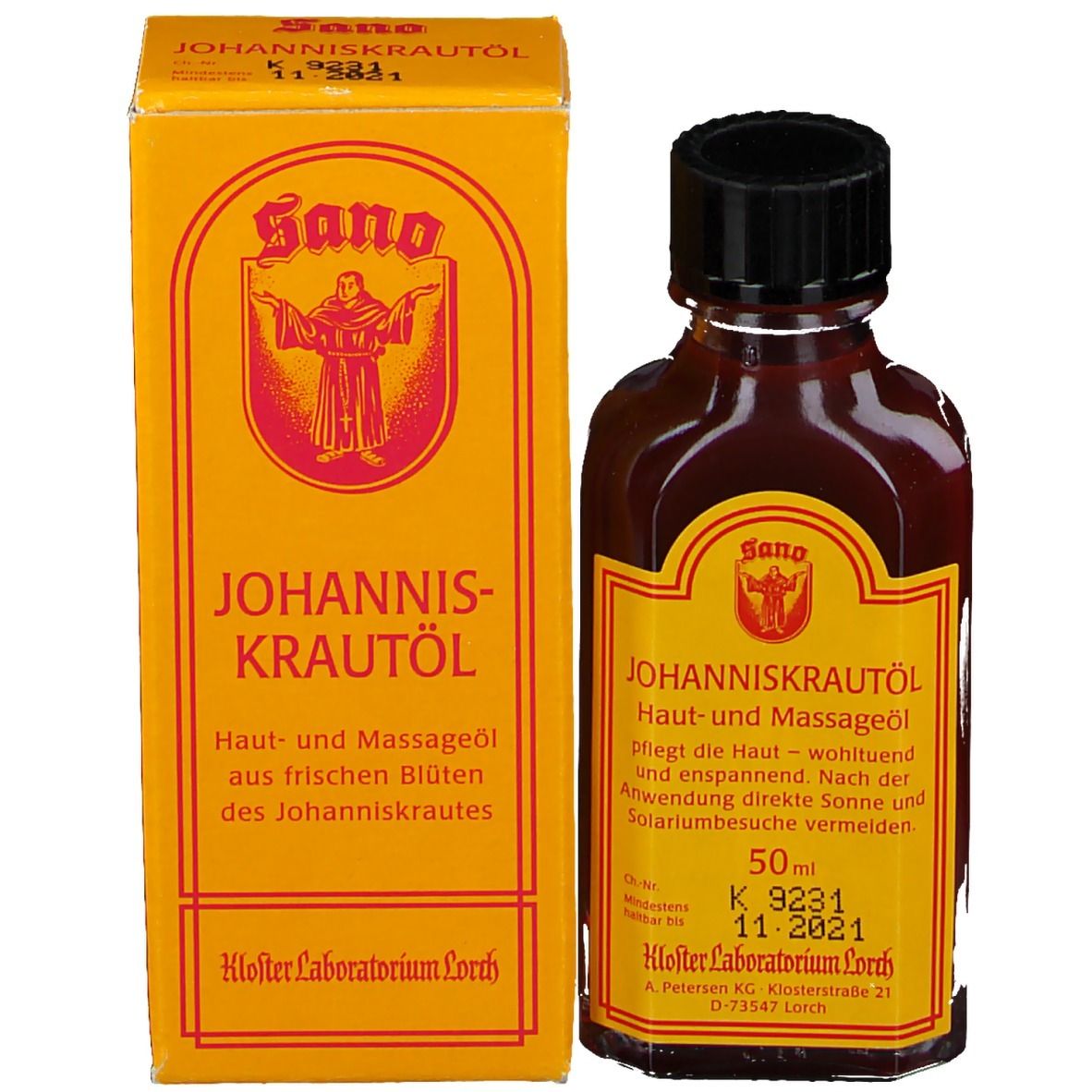 Sano Johanniskrautöl