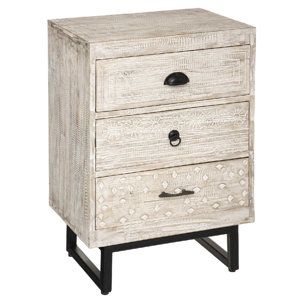 Atmosphera, Createur D'Interieur Atmosphera Ajay - Beige et noir