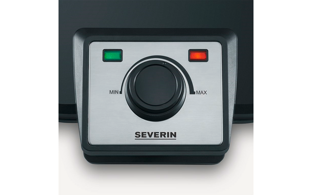 Severin WA 2106 Duo Waffeleisen 1200 W schwarz