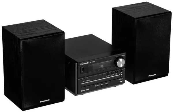 Panasonic SC-PM254 - Mikrosystem - 2 x 10 Watt - sort