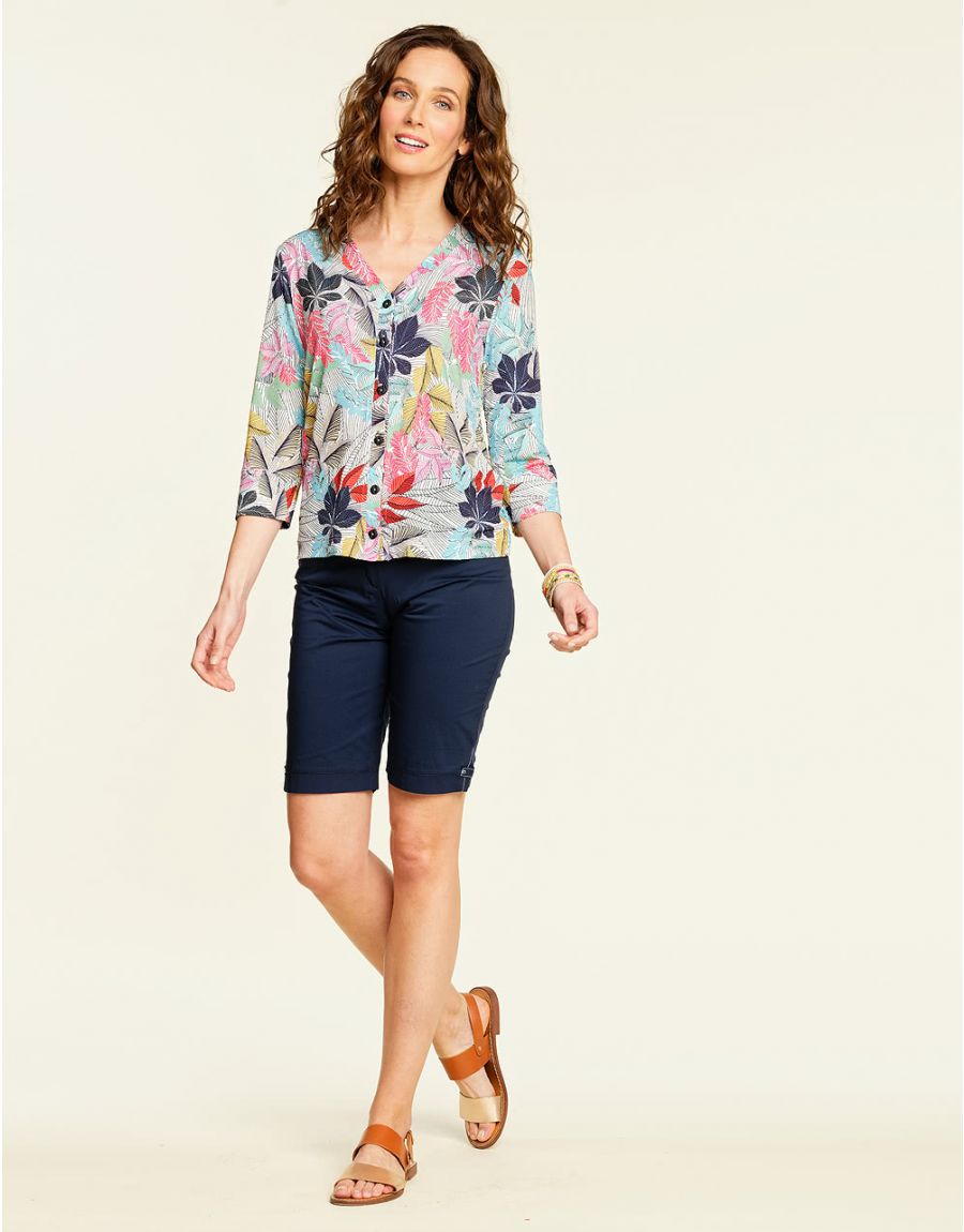 Chemise fluide fleurs XXL