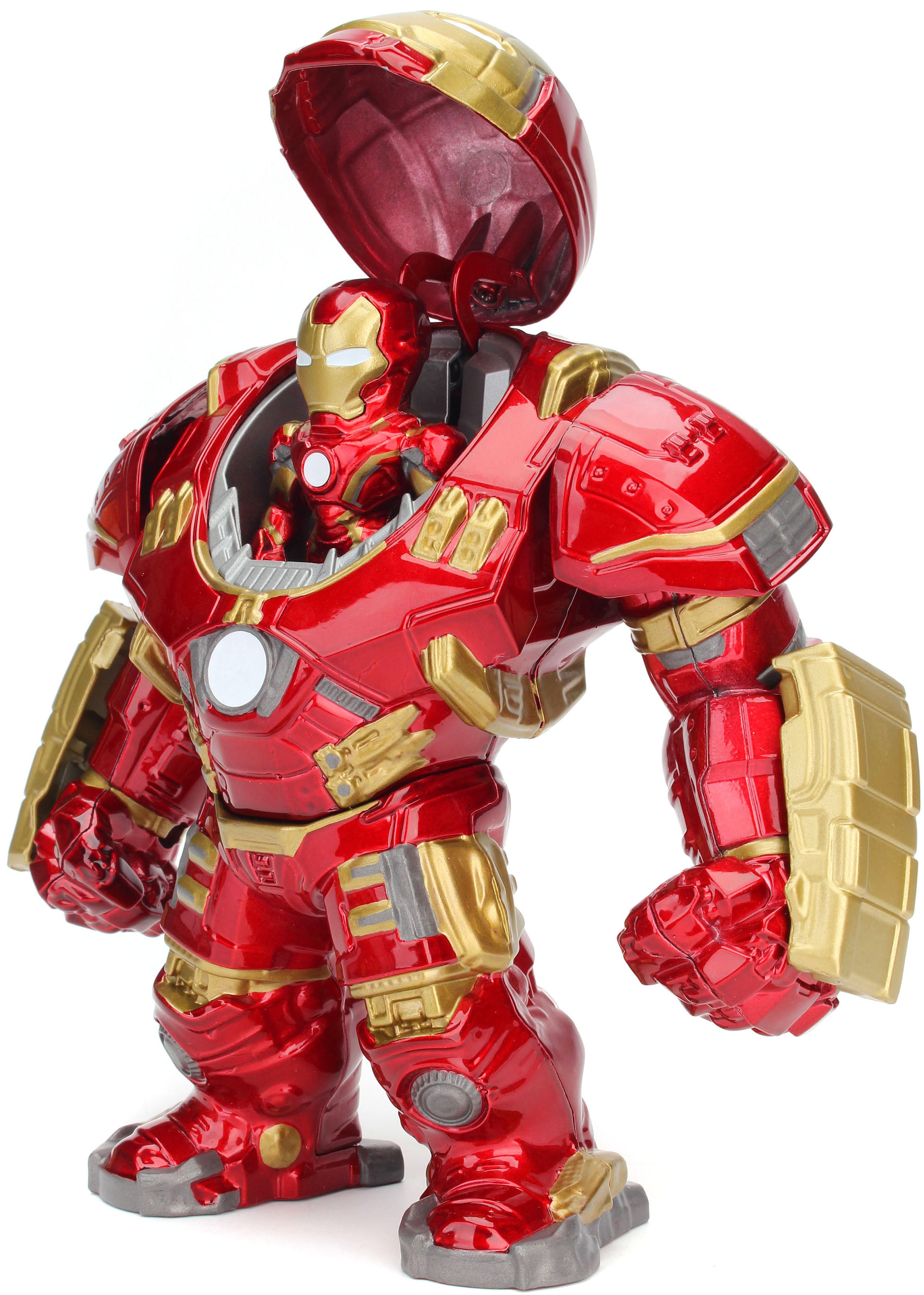 JADA Actionfigur »Marvel Hulkbuster + Ironman Figur« aus Metall