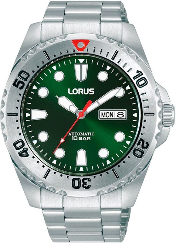 Lorus - RL475BX9 - Herenhorloge - Zilver - RVS - Automaat