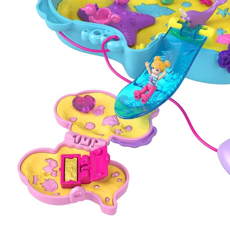 Mattel Polly Pocket Daddy and Me Seepferdchenschatulle
