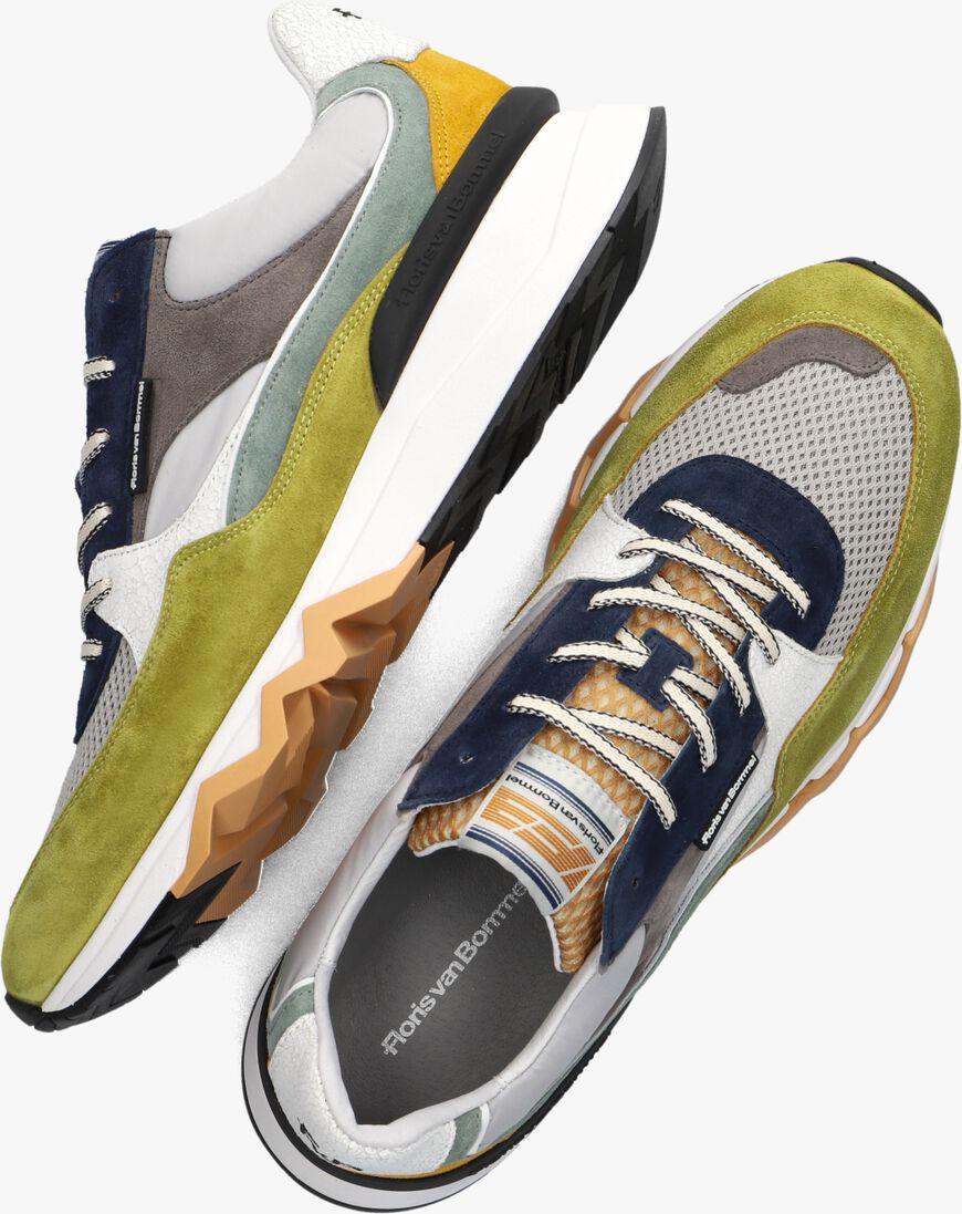 FLORIS VAN BOMMEL groene floris van bommel lage sneakers sfm-10155