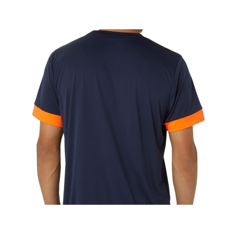 Tee-shirt Asics Court Top bleu marine