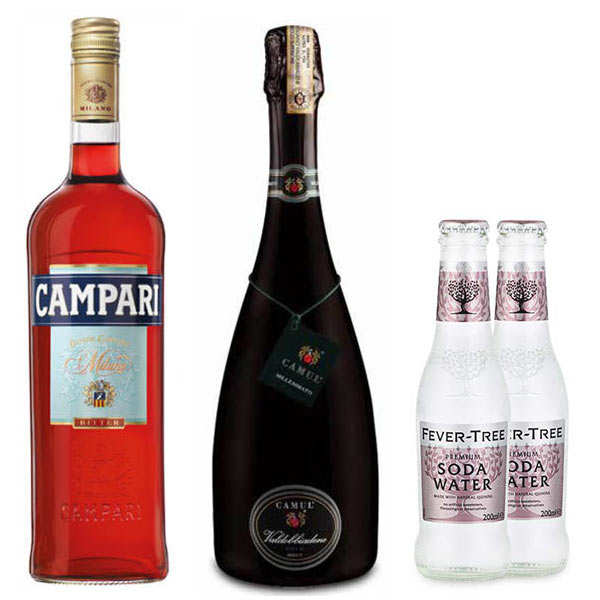 Kit de préparation du Spritz Campari