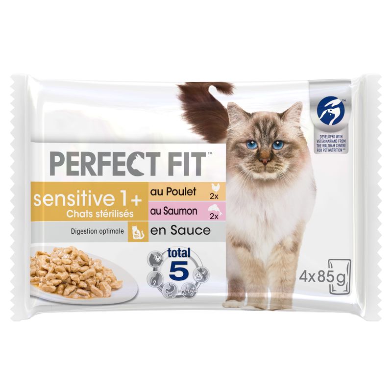 PERFECT FIT Sensitive 1+ Chats stérilisés
