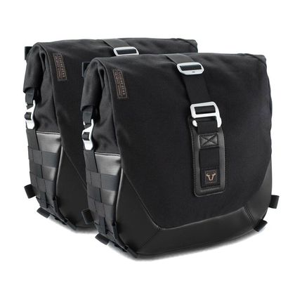Sacoches cavalières SW-MOTECH LEGEND GEAR Black Edition (2 x 13.5 litres) AVEC SUPPORT - Noir