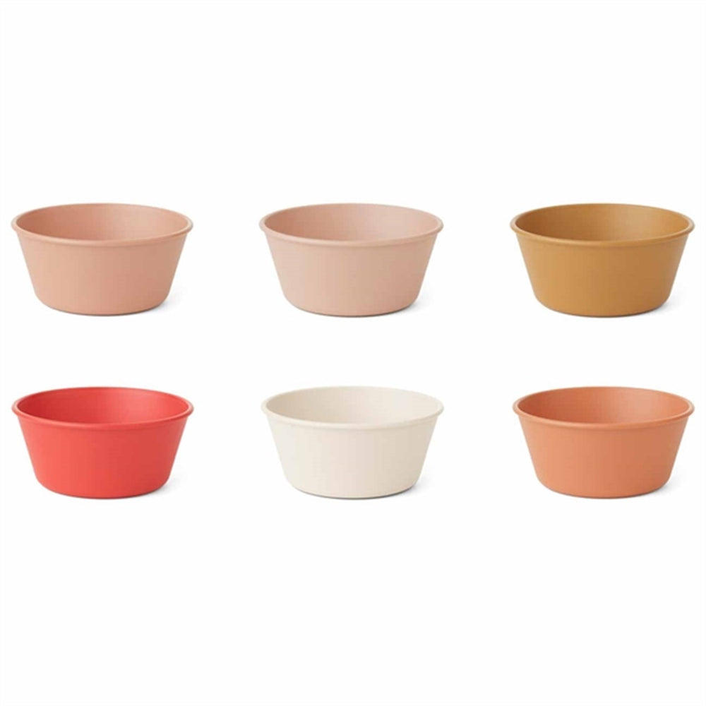 Irene Skåle 6-pak Tuscany Rose Multi Mix - LieWood