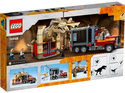 LEGO T. rex & Atrociraptor dinosaurus ontsnapping (76948)
