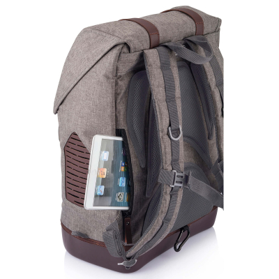 Kurgo Hunderucksack K9 in Grau für Hunde bis 11.3kg