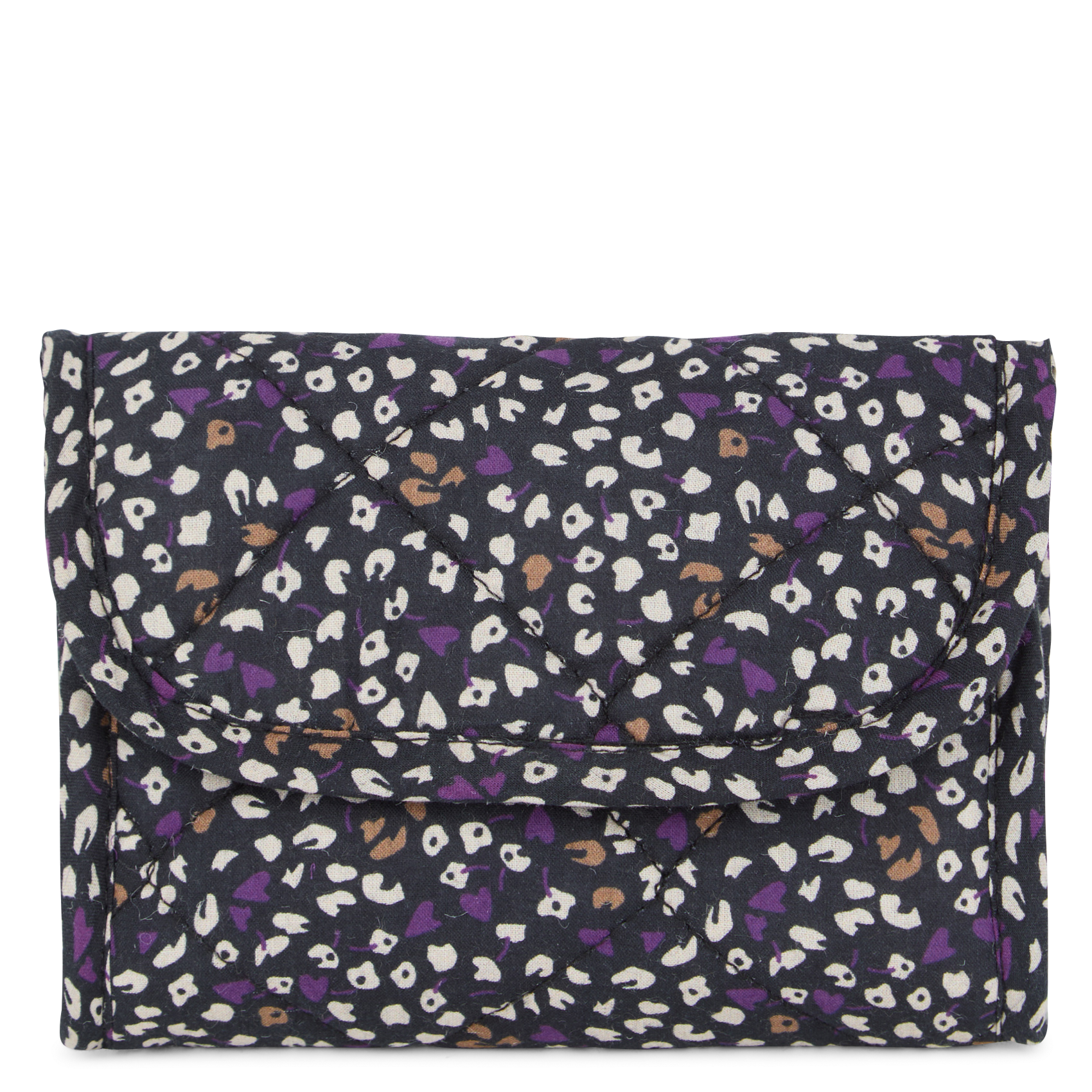Petite pochette en coton | Violet