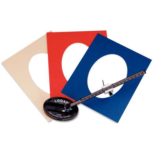 LOGAN® 201 3-Stufen Oval- und Kreis-Passepartoutschneider
