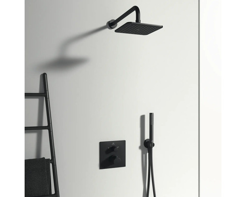 Wandarm Ideal Standard Idealrain 1/2 inch zijdezwart B9445XG