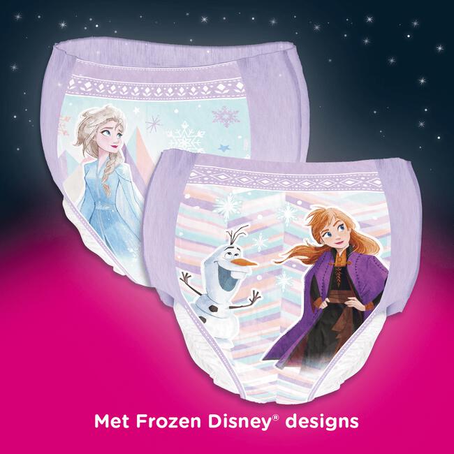 DryNites Frozen Luierbroekjes Meisjes 4 Tot 7 Jaar (17 - 30 kg) 10 stuks