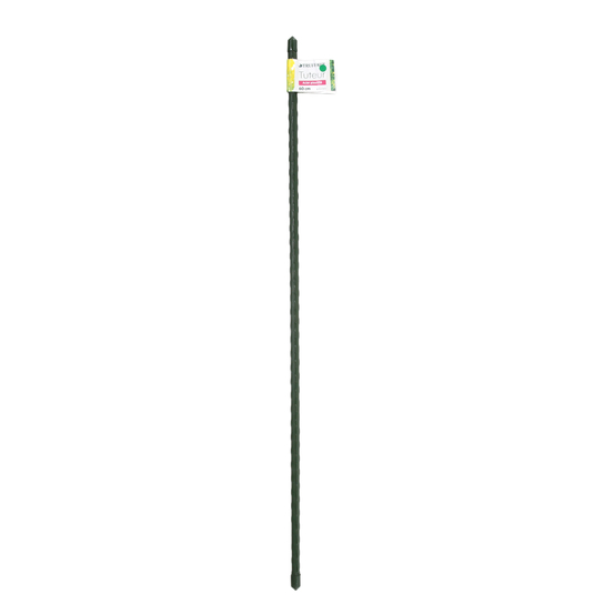 Tuteur acier plastifié Diam. 8 mm H 60 cm