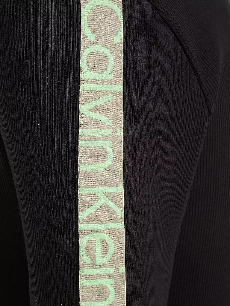 CALVIN KLEIN JEANS Maxikleid  schwarz