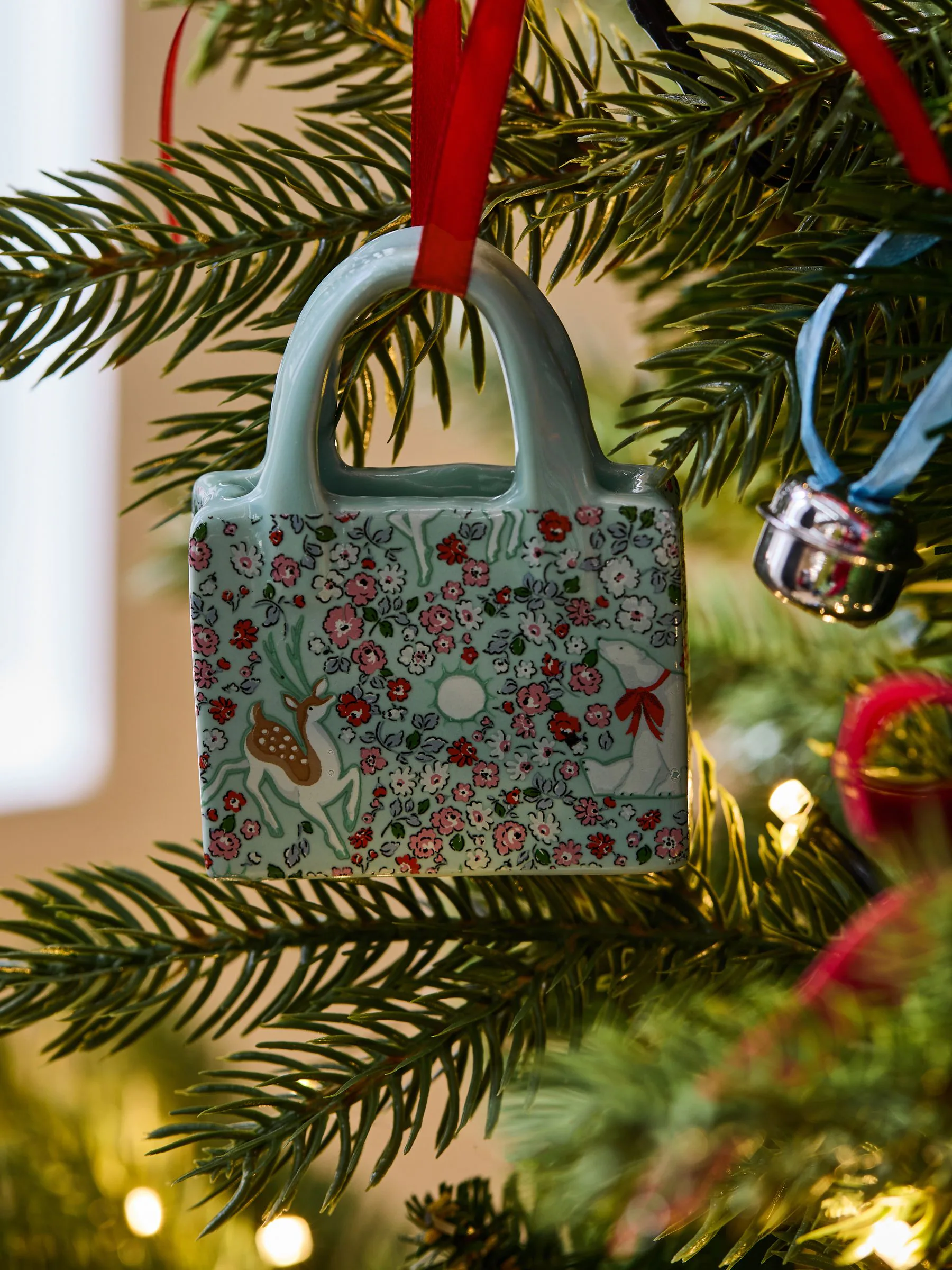Cath Kidston Set of 3 Handbag Christmas Decorations