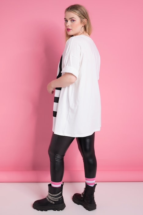 Oversize-Shirt, LOVE, Rundhals, Halbarm