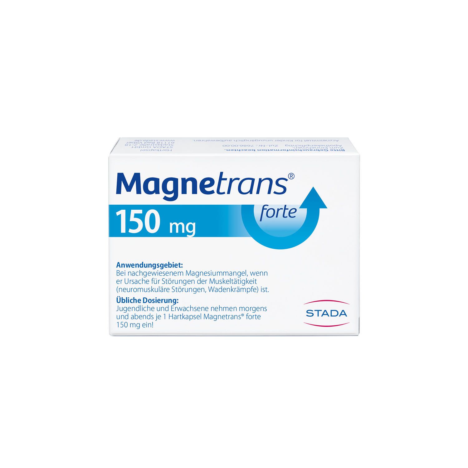 Magnetrans® forte 150 mg - Magnesiumkapseln bei nachgewiesenem Magnesiummangel