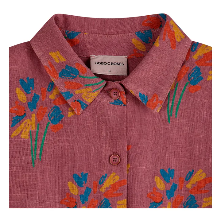 Bobo Choses Chemise Fireworks Lin - Collection Femme  | Vieux Rose